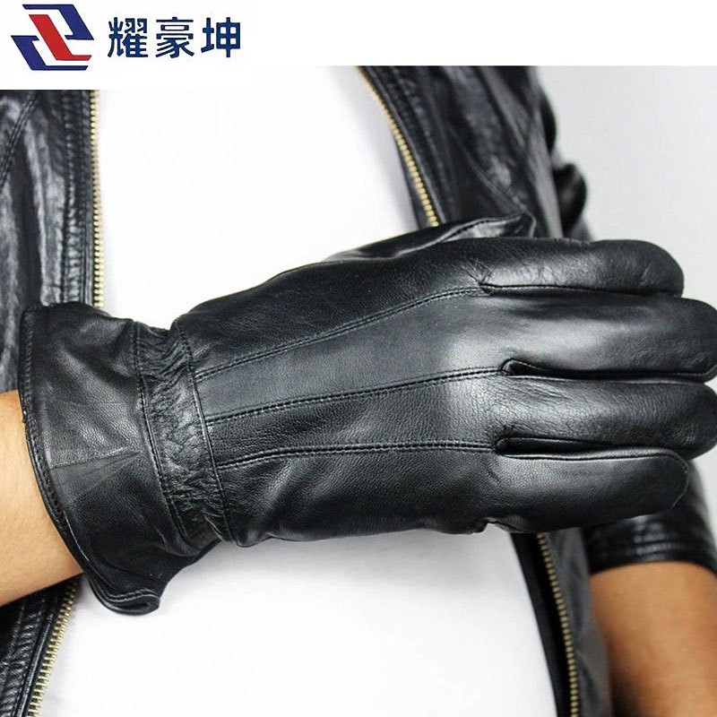 耀豪坤 防寒羊皮手套拼皮D32T/副高清大图