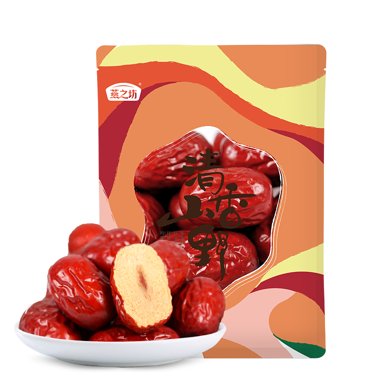 燕之坊 若羌自然吊干枣400g*2袋