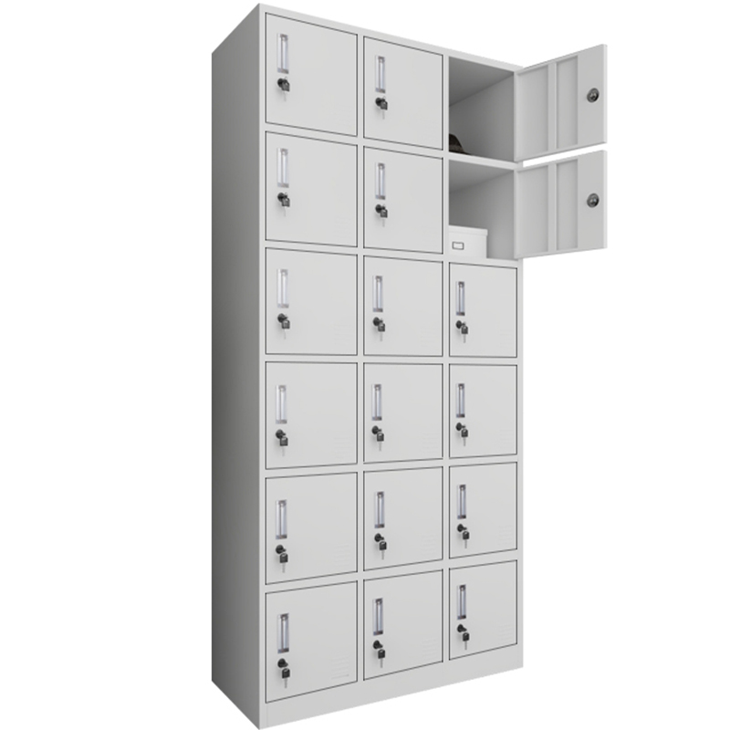 伟樽铁皮衣柜十八门900*350*1800mm台高清大图