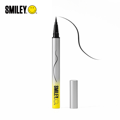 Smiley思麦脸微笑 随心涂鸦液体眼线笔1ml 黑色 速干防汗 告别晕染