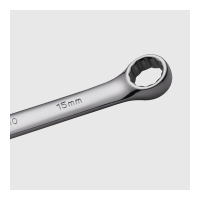世达(SATA)全抛光两用扳手 开口扳手梅花两用扳手 15mm 40210 1把(2把起送)
