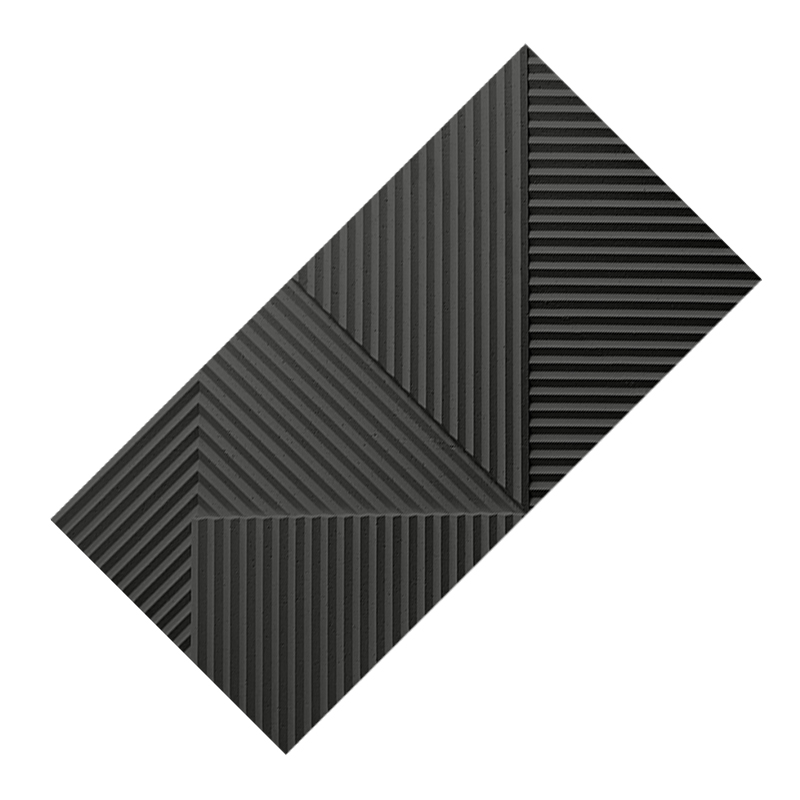 先围 墙面砖装饰板 600*1200*20mm雅黑色 片高清大图