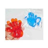 一套5个KID’S HOME TOYS 23376弹性伸缩粘性手掌爬墙发泄手掌创意整蛊小手整人儿童小玩具