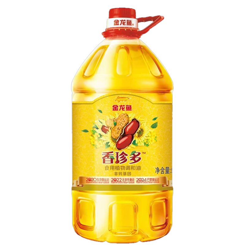 金龙鱼香珍多食用5L调和油