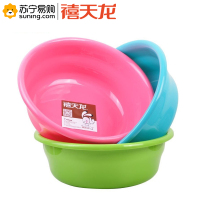 禧天龙 p-1028 38cm洗脸盆 颜色随机 单个装