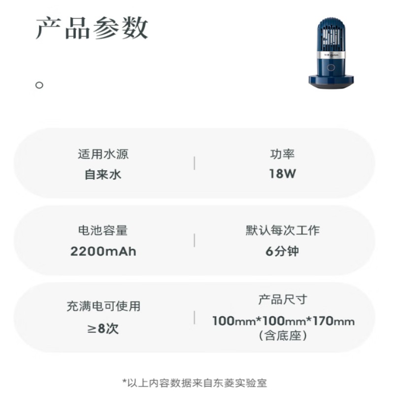 东菱(Donlim)家用胶囊果蔬净化器Plus DL-1212高清大图