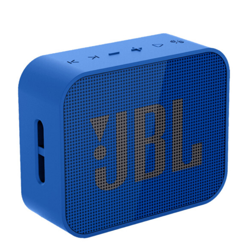 JBL Go Player 音乐金库 蓝牙音箱 低音炮 户外便携音响 迷你小音箱 收音机 可插TF卡 免提通话 宝石蓝