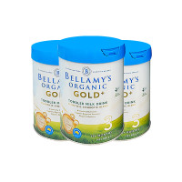 [有效期至24年8月]澳大利亚Bellamy贝拉米GOLD金装有机婴儿配方奶粉3段800g