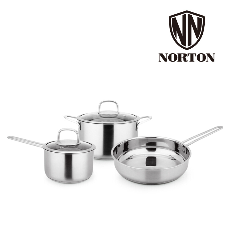 NORTON 哈布斯 食尚套装 4HHBS003-1 （煎锅 汤锅 奶锅）