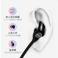 QCY L1挂脖式蓝牙耳机双耳跑步磁吸男女通用入耳式无线蓝牙5.0重低音苹果安卓华为小米 男女通用 黑色
