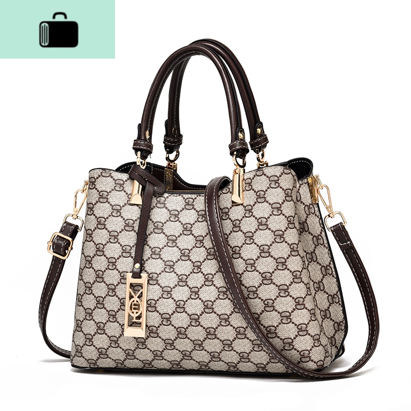 时尚手提大容量中年母亲节送妈妈包女包新款大气斜挎洋气百搭2020NEWLAKE高清大图