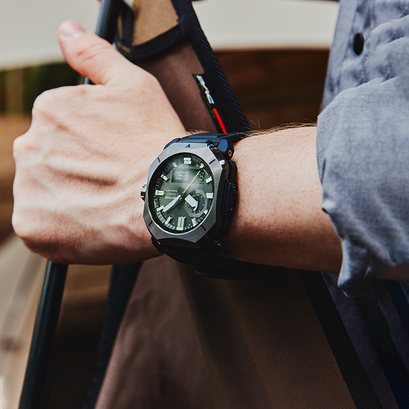 电波protrek防水户外运动登山表防水电子男士手表运动石英表男prw6900