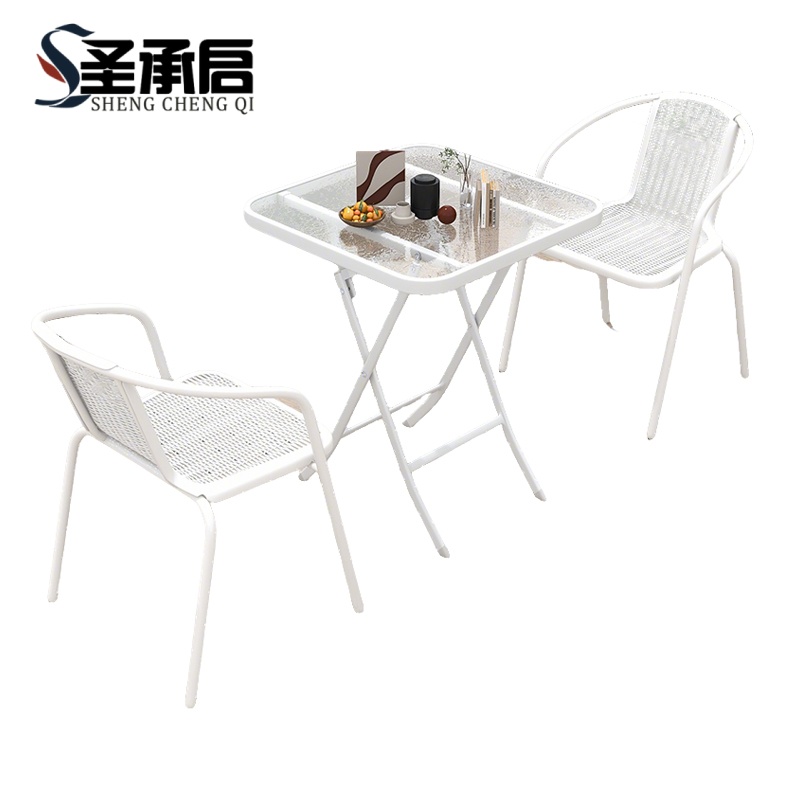 圣承启 庭院桌椅 70cm+2椅 套高清大图