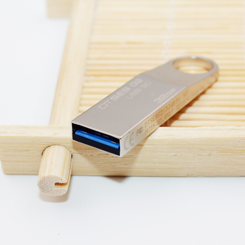 金士顿(Kingston)金属U盘32G高速USB3.0 DTSE9G2优盘定制刻字 100个起订