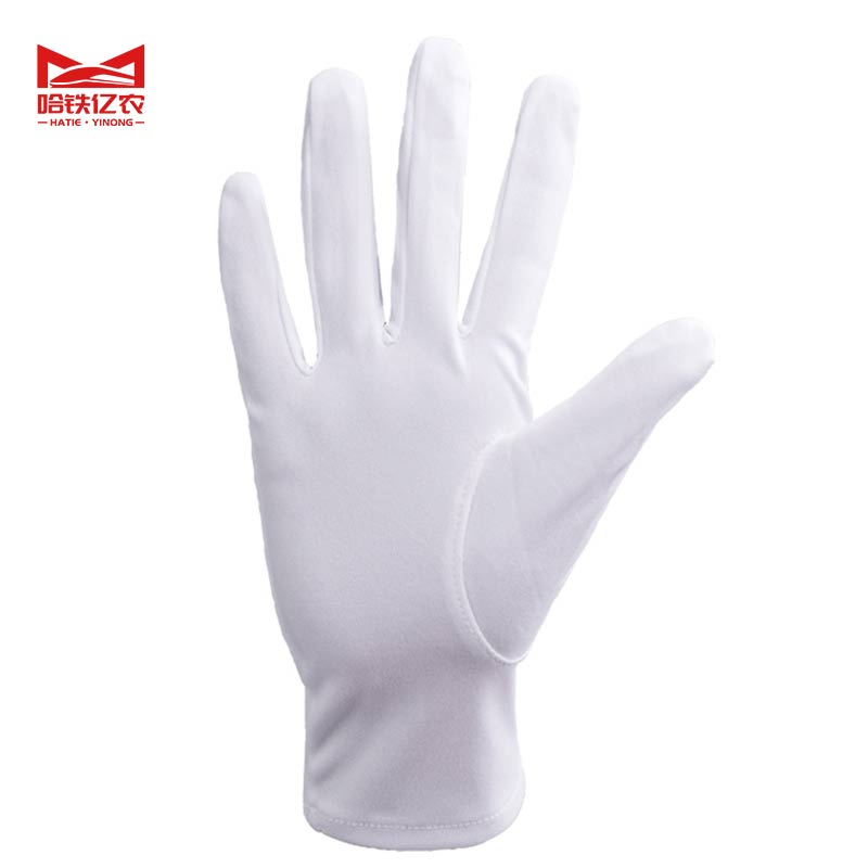 哈铁亿农 白色礼仪手套 均码/副高清大图