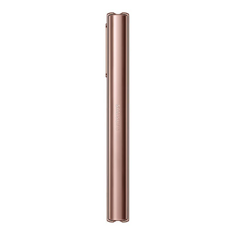 [货已入库]2020年新款 三星Galaxy Z Fold2 5G 12GB+256GB 迷雾金 7.6英寸折叠屏五摄大容量电池 三星折叠屏 2代 5G手机 韩版