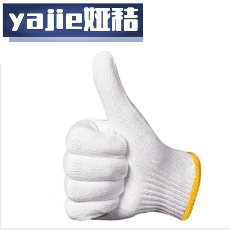 娅秸 线手套 加厚 双