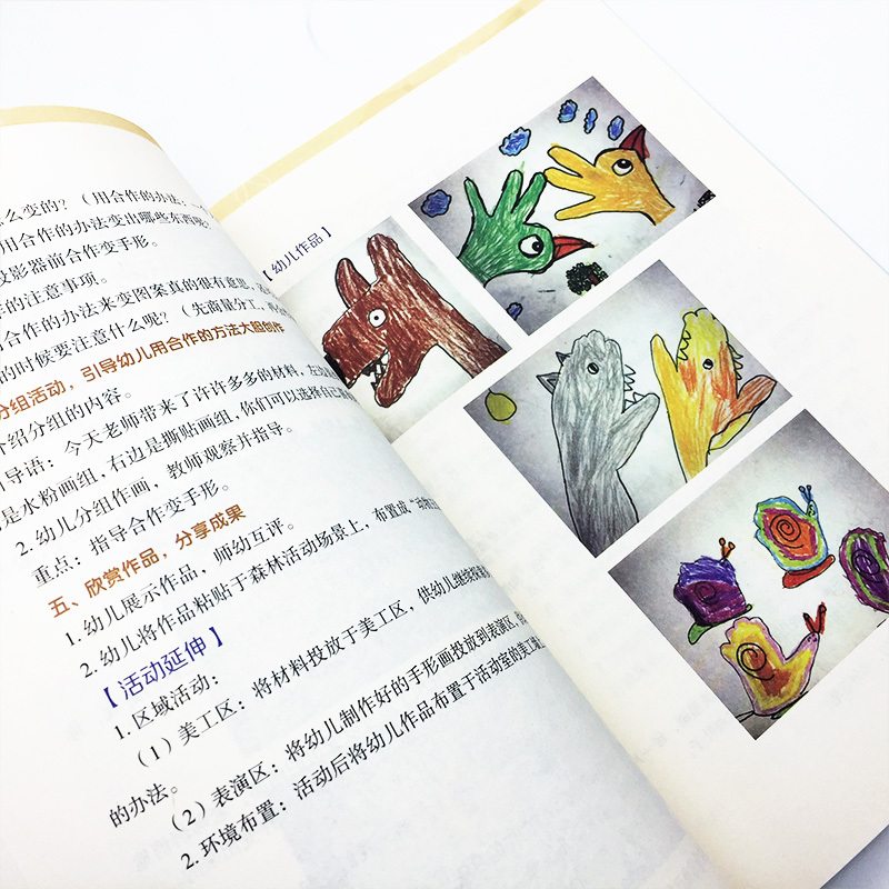 园美术教育活动的指导与实施幼儿教师美术活动设计目标实施绘画艺术