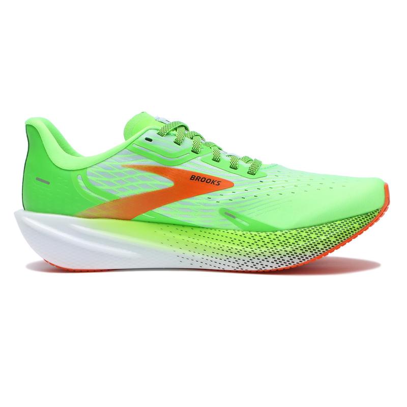 Brooks HyperionMax绿跑鞋男缓震回弹流畅迈速训练竞速跑鞋高清大图