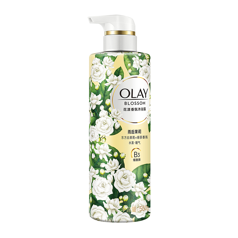 Olay花漾香氛沐浴露雨后茉莉550克