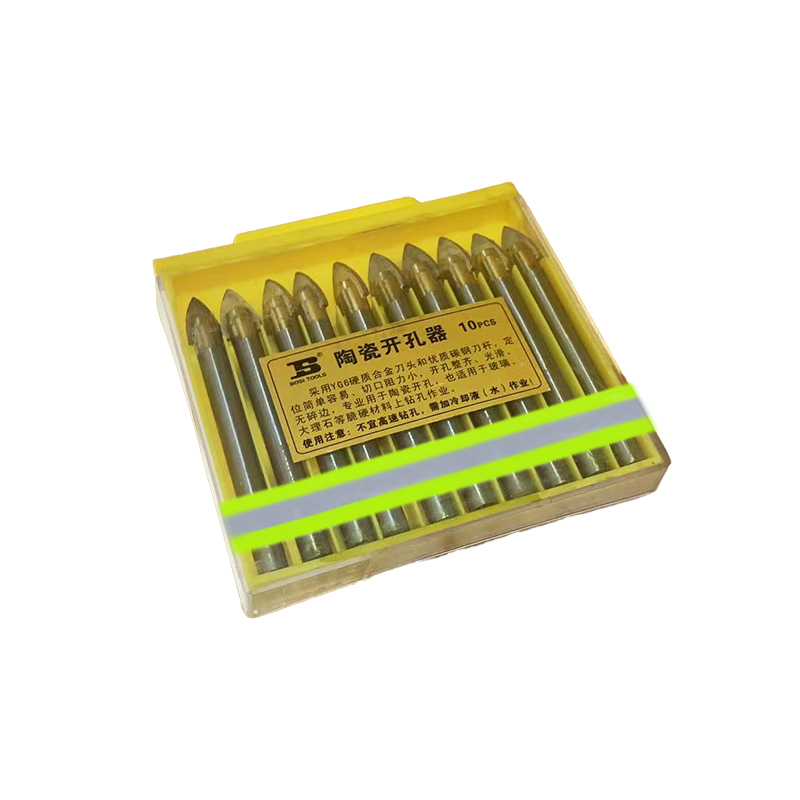 波斯(BOSI) 荧光系列陶瓷开孔器 12mm/10支 盒高清大图