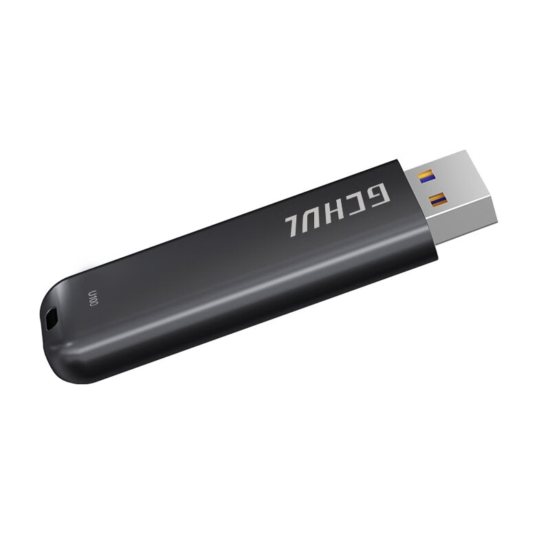 杰储(GCHUL) U100 白昼系列 256G USB3.2 超高速固态闪存U盘/优盘 (计价单位:个) 黑色