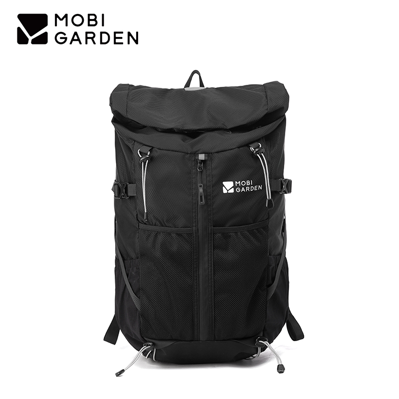 牧高笛(MOBIGARDEN)悬越户外背包 30L NX25664009 夜幕黑