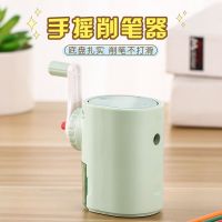 防卡铅手摇粗细可调节自动转笔卷笔刀可削彩铅笔器卡通刨笔机
