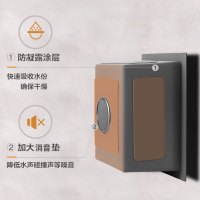 浪鲸吧台水槽单槽小尺寸茶水洗菜盆洗碗槽岛台阳台迷你水池压纹西厨水
