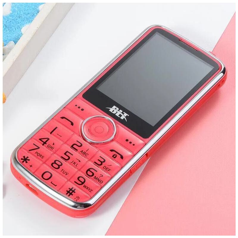 佰灵通850女士老人机水晶按键大声音带手电筒来电报名字老人手机