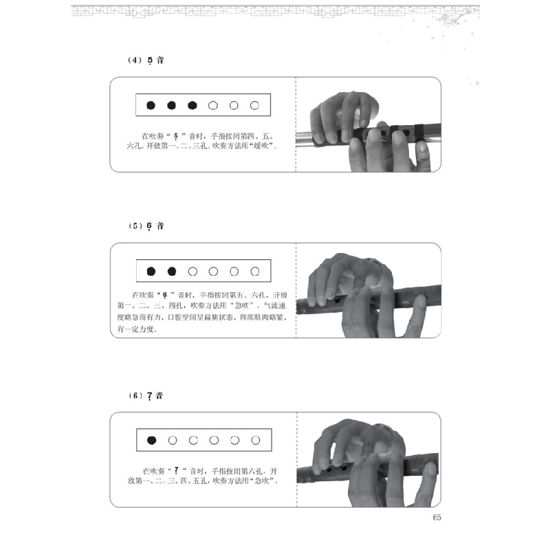 正版新书]笛子自学一月通于海力 著9787122325174高清大图