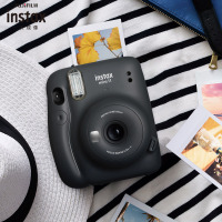 富士(FUJIFILM)INSTAX 一次成像 立拍立得 mini11 暗夜灰 胶片相机 mini8/9升级款 单机标配