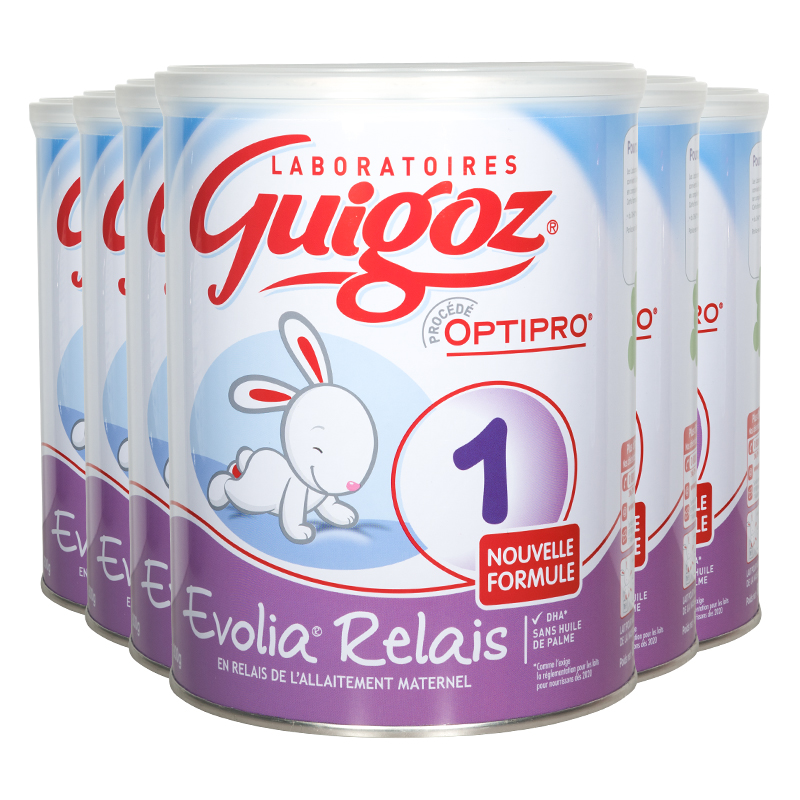 法国进口Guigoz 近母乳奶粉 1段