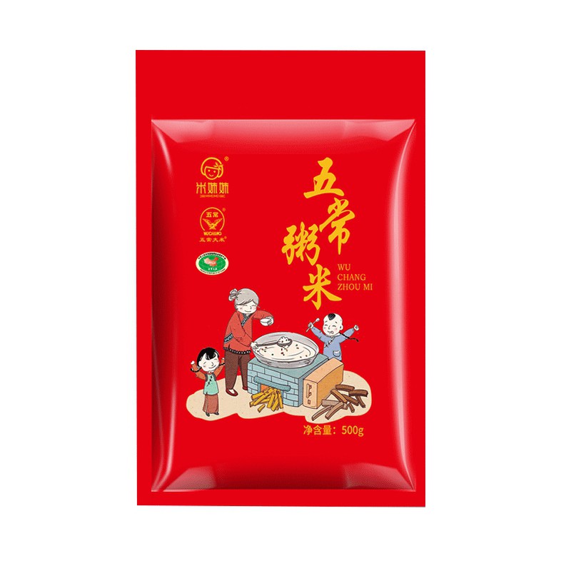 米妹妹(MIMEIMEI) 东北特产 五常粥米 1kg高清大图