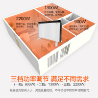 格力（GREE）NBDB-X6022取暖器家用静音防水居浴两用电暖器欧式快热炉电暖炉铝片发热取暖炉