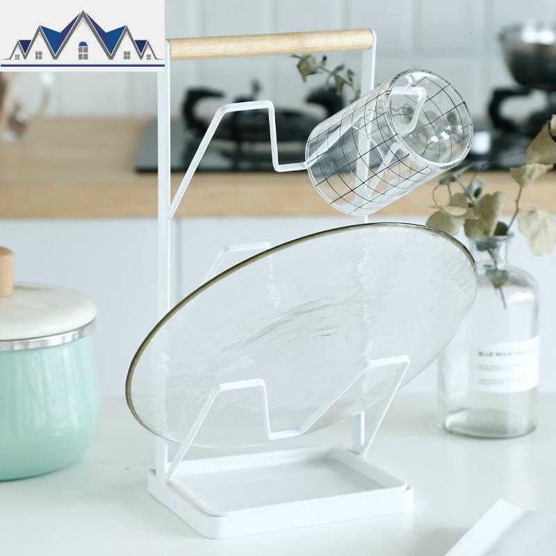 锅盖架免打孔厨房家用坐式带接水大锅台面带沥水多功能落地置物架_336_316高清大图