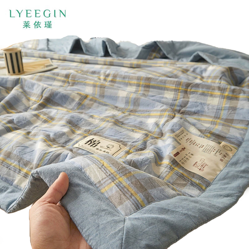 莱依瑾 LYEEGIN 夏凉被 新疆棉 200*230cm 张高清大图