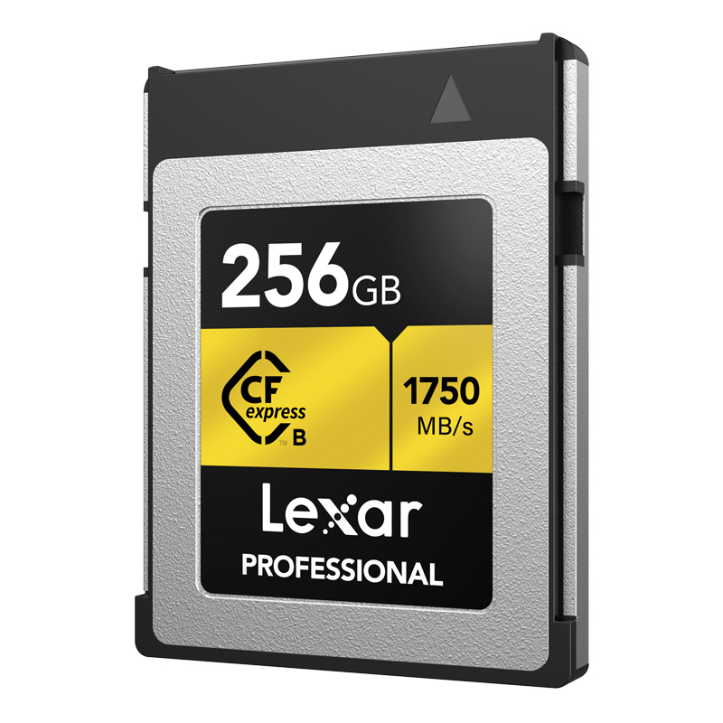 雷克沙(Lexar)256GB CFexpress Type-B存储卡高端相机内存卡与XQD摄像机兼容大疆Ronin4D