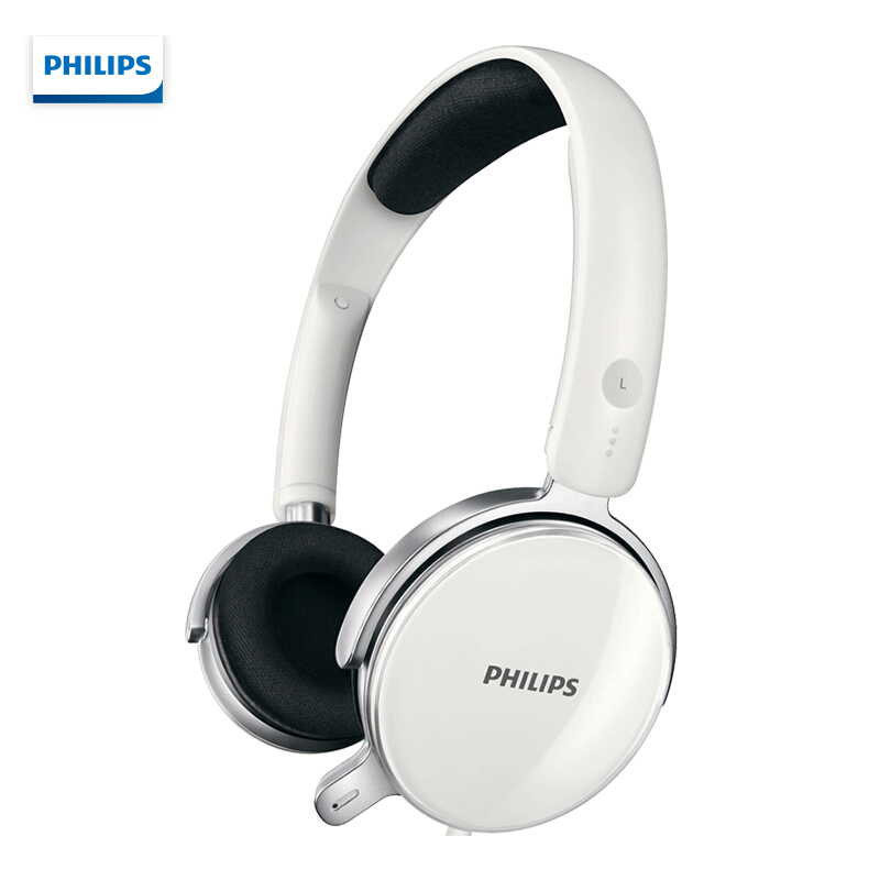 飞利浦(PHILIPS) SHM7110U 耳机头戴式 耳麦 学习音乐游戏吃鸡直播电脑电竞耳机