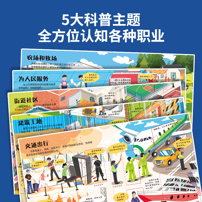 揭秘翻翻书:揭秘恐龙 [正版]揭秘职业立体翻翻书 儿童3d立体翻翻书幼儿早教撕不烂绘本1-2岁 宝宝一两岁益智启蒙玩具图