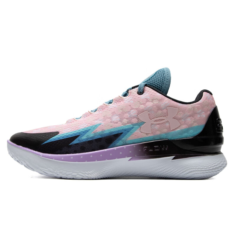 安德玛(Under Armour)UA男鞋球鞋新款运动鞋舒适透气时尚潮流训练比赛缓震篮球鞋3026278-400 ZP高清大图