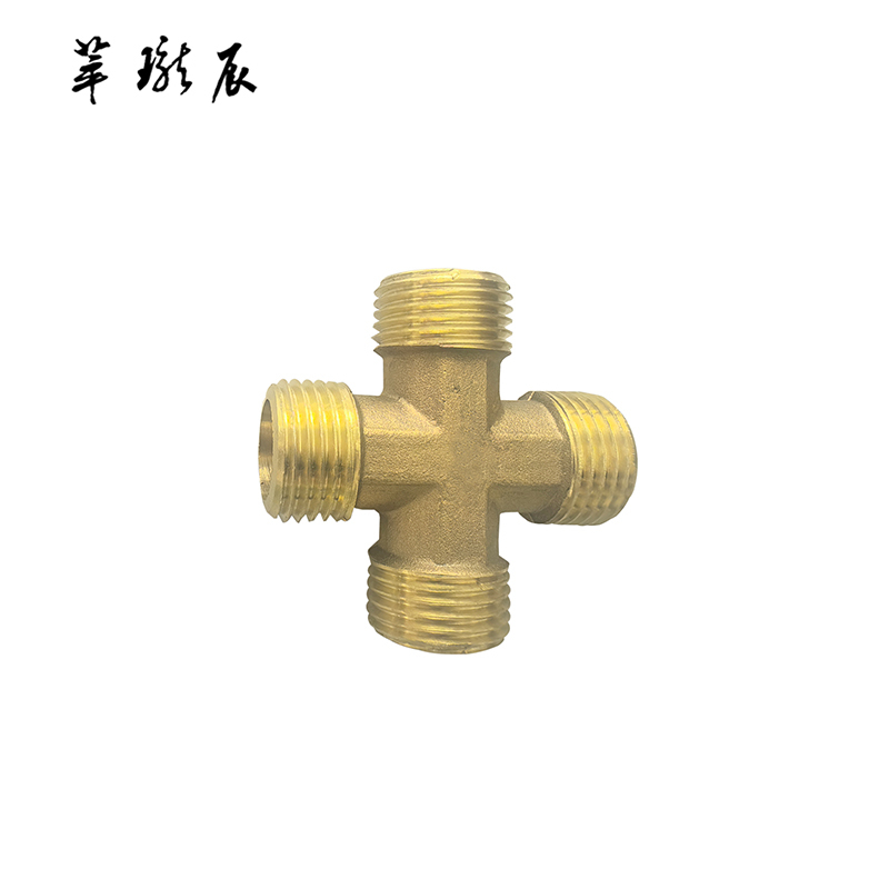 萃珑辰 铜外丝四通 DN15 个