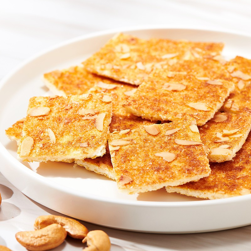 达利园香脆核桃饼800g薄脆饼干整箱独立包装休闲食品