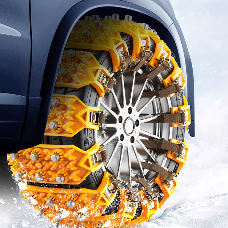 围达 雪地轮胎防滑链 柠檬黄 套高清大图