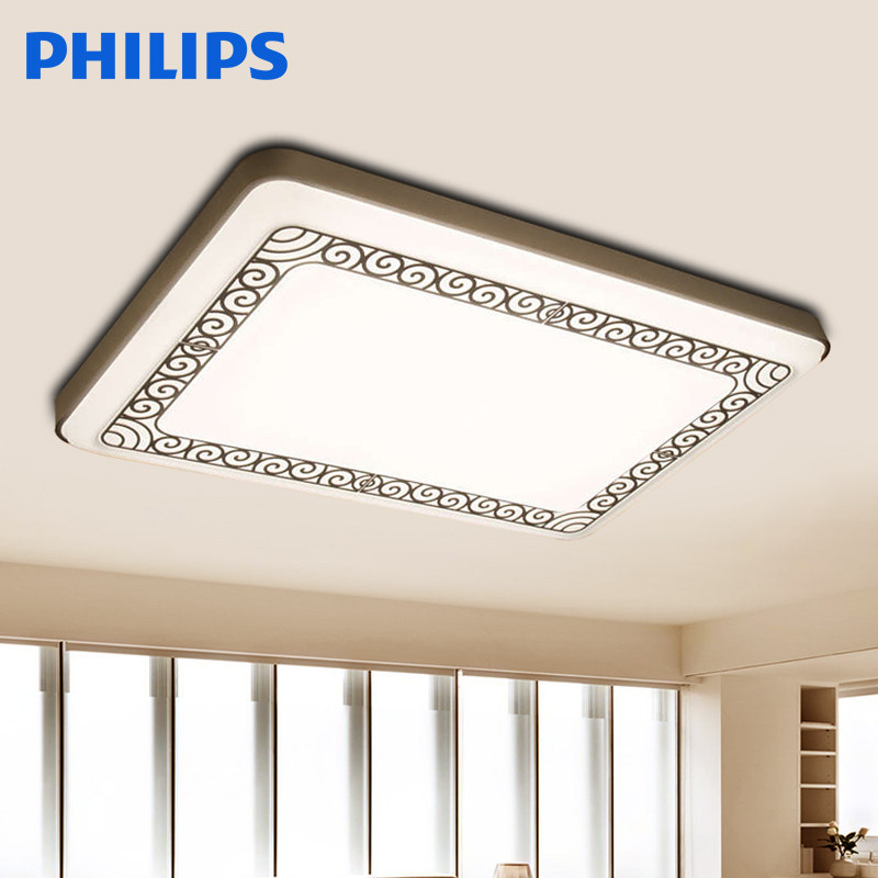 飞利浦（PHILIPS）LED吸顶灯可调光调色简约现代客厅卧室灯具饰悦晖悦礼吸顶灯