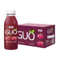 依能山楂果汁礼盒饮料果茶节日饮料礼盒红葡萄覆盆子350ml*15瓶