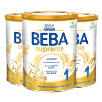 德国Nestle雀巢BEBA贝巴至尊奶粉1段(0-6个月) 800g/罐*3罐