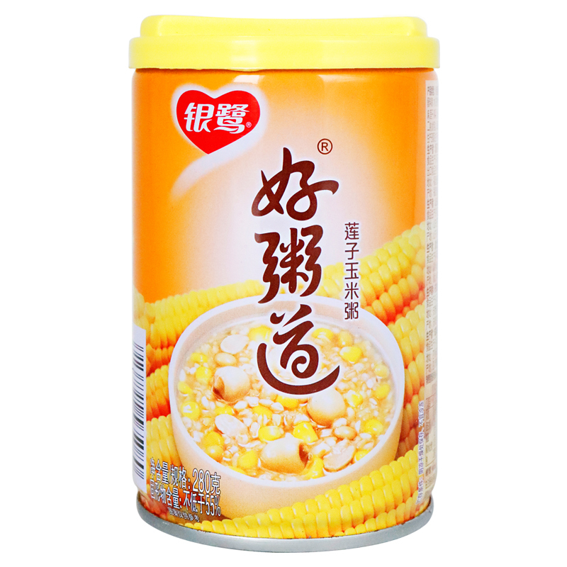 银鹭八宝粥好粥道莲子玉米八宝粥280g12罐箱