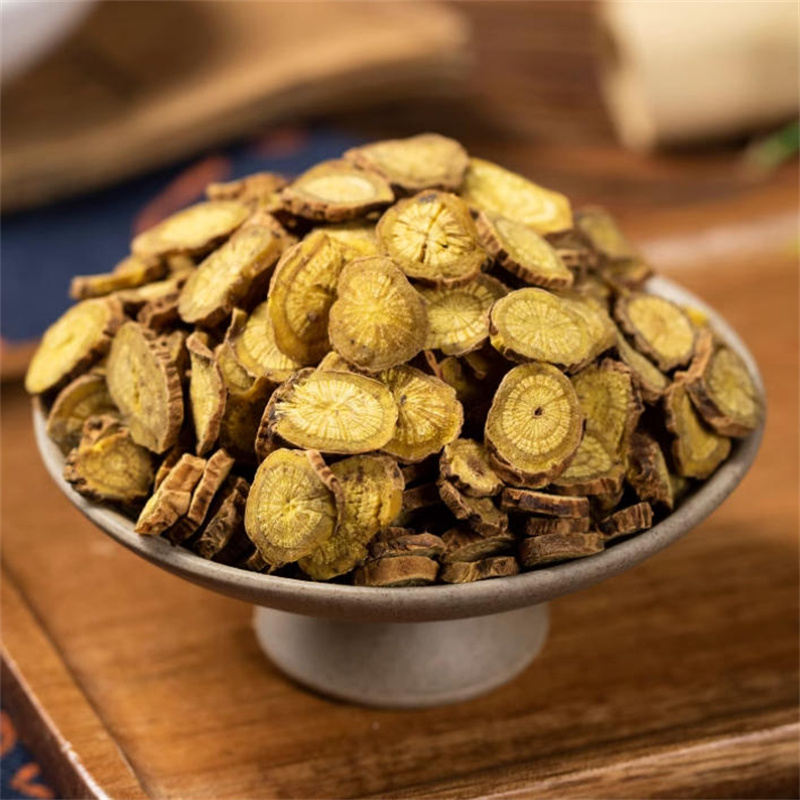 甄选黄芩100克干货正品新货黄芩片干煮水泡茶芩黄苓根大片另售黄连栀子高清大图