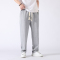 蒙洛里克休闲裤男士潮牌春季新款2023时尚宽松直筒针织卫裤阔腿运动裤35021